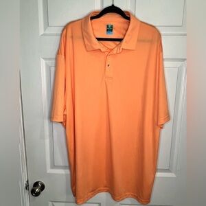 NWT - Pro Tour Men’s Polo Shirt - Light Orange - Size 3XLT